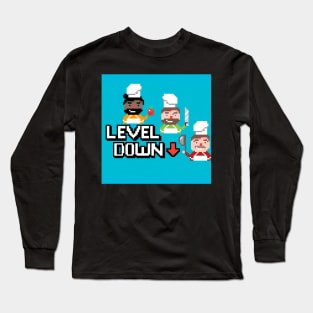 Level Down: Overcooked Long Sleeve T-Shirt